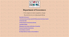 Desktop Screenshot of geo.sunysb.edu