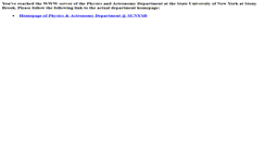 Desktop Screenshot of physics.sunysb.edu